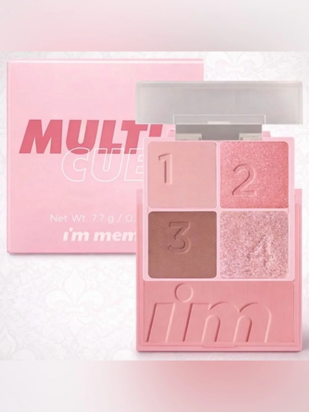 Set of 2 - I’m Meme Multi Cube Eyeshadow & Blush in Baked Ginger & Sweet Pink